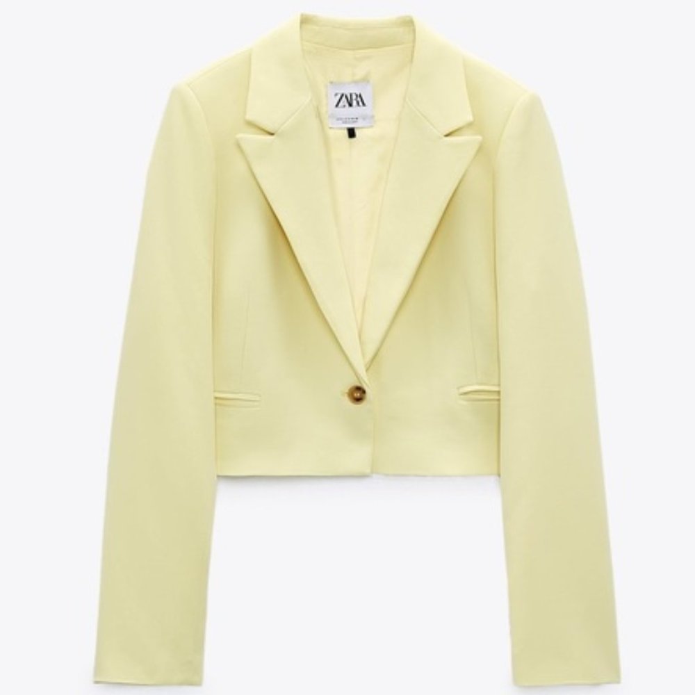 ZARA CROPPED BLAZER